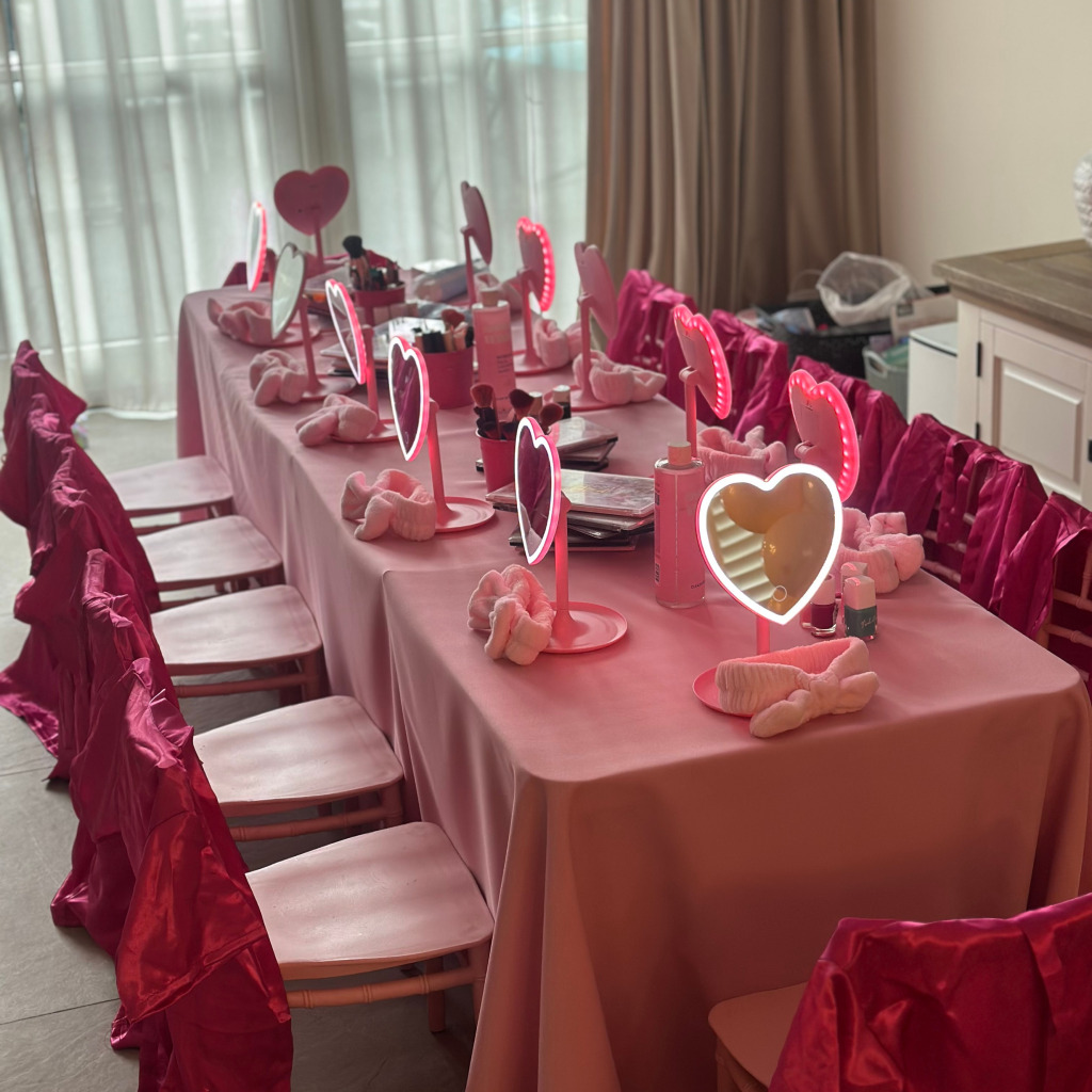 Beautyfeestje aan huis , beauty feestje, make-up feestje